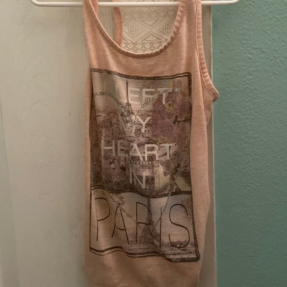Kids pink tank top. M (10/12). USED. RANS❤️M Girl